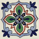 Mexican Talavera Tile Bella 2